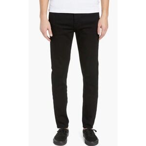 NWT Frame Jagger True Skinny Black Jeans Style: LMHK795 Men's 32